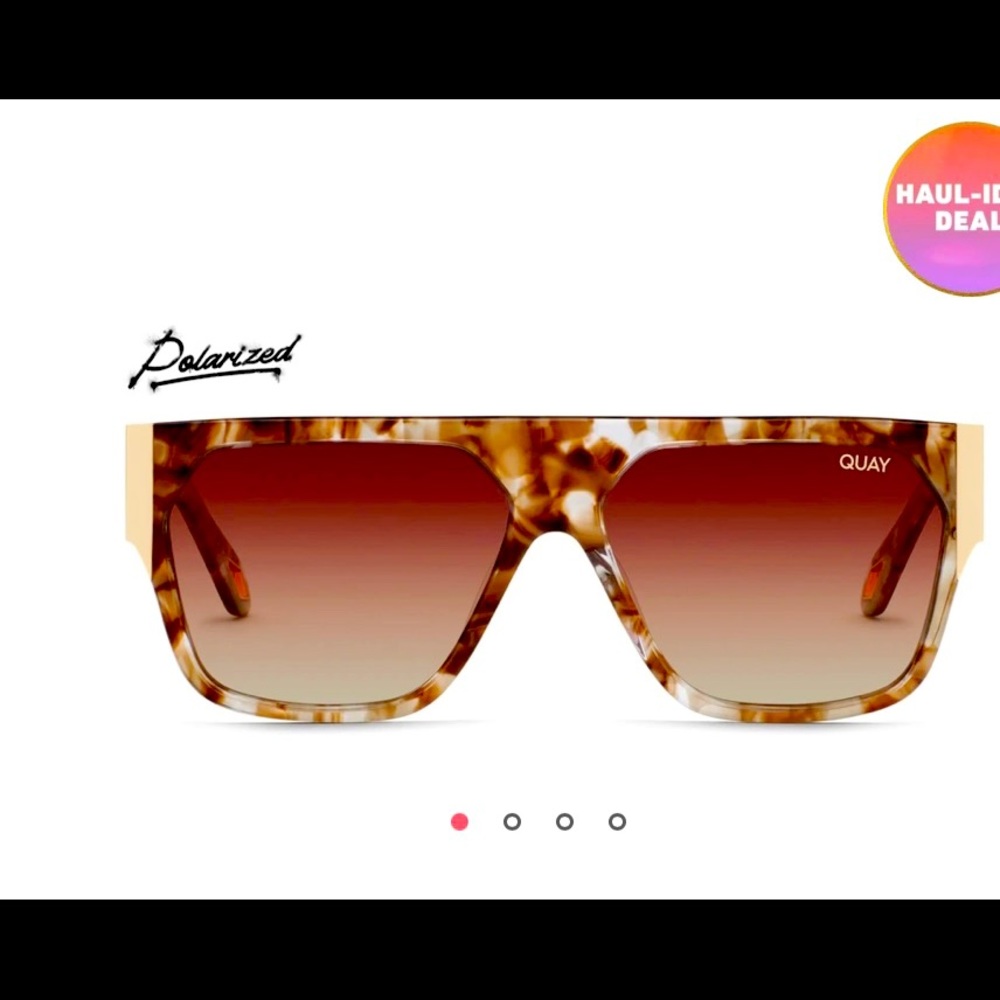 Quay Australia Brown Tortoise Sunglasses